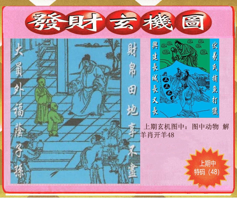 072期创富发财玄机图[图]