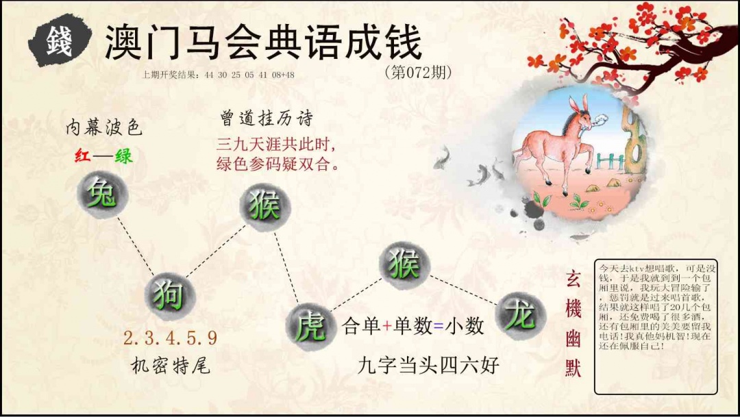 072期典语成钱[图]