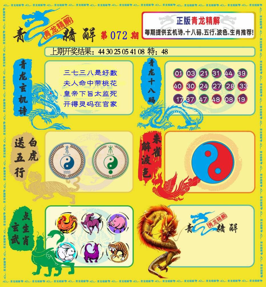 072期青龙精解[图]