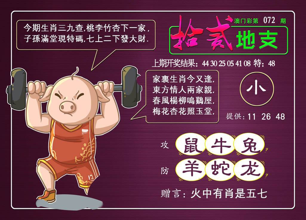 072期十二地支[图]