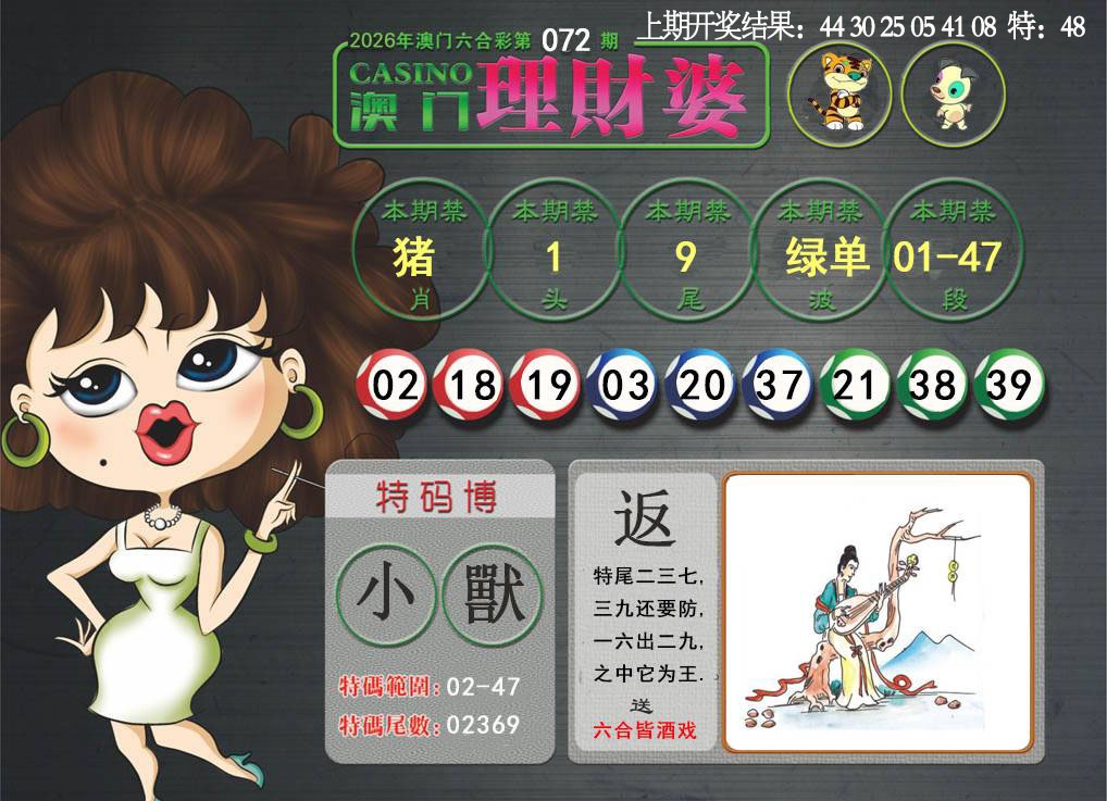 072期澳门理财婆[图]