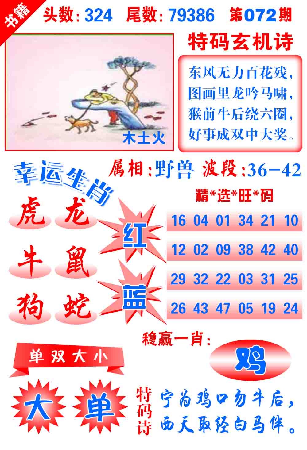 072期澳门铜宝典[图]