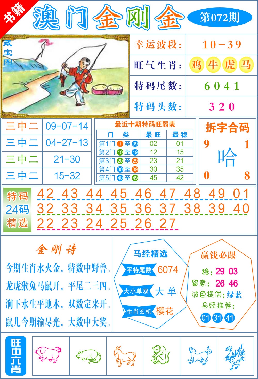 072期澳门金刚金[图]
