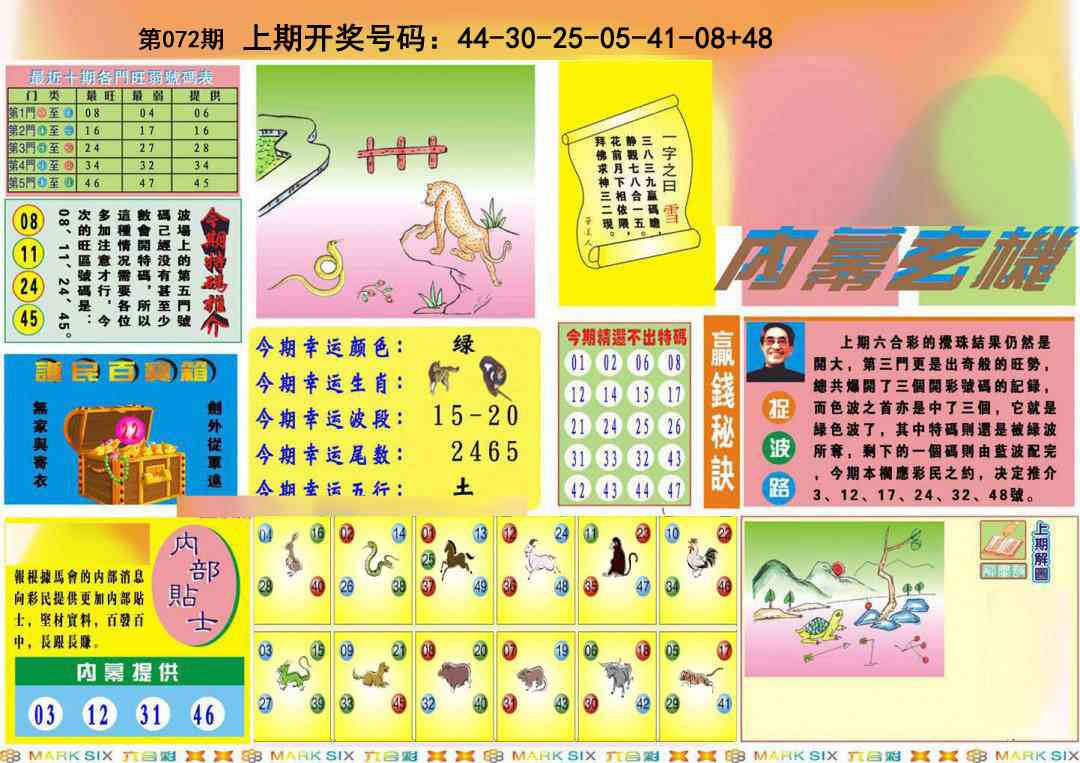 072期九龍内幕A(推荐)[图]