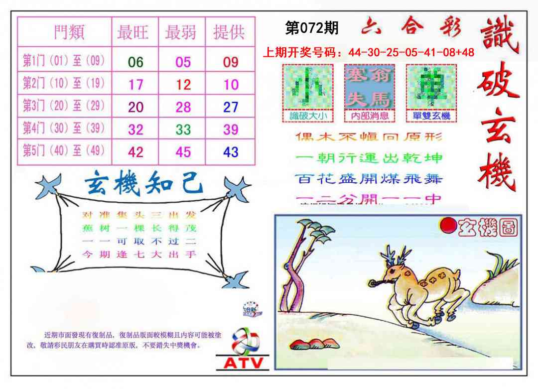 072期识破玄机[图]