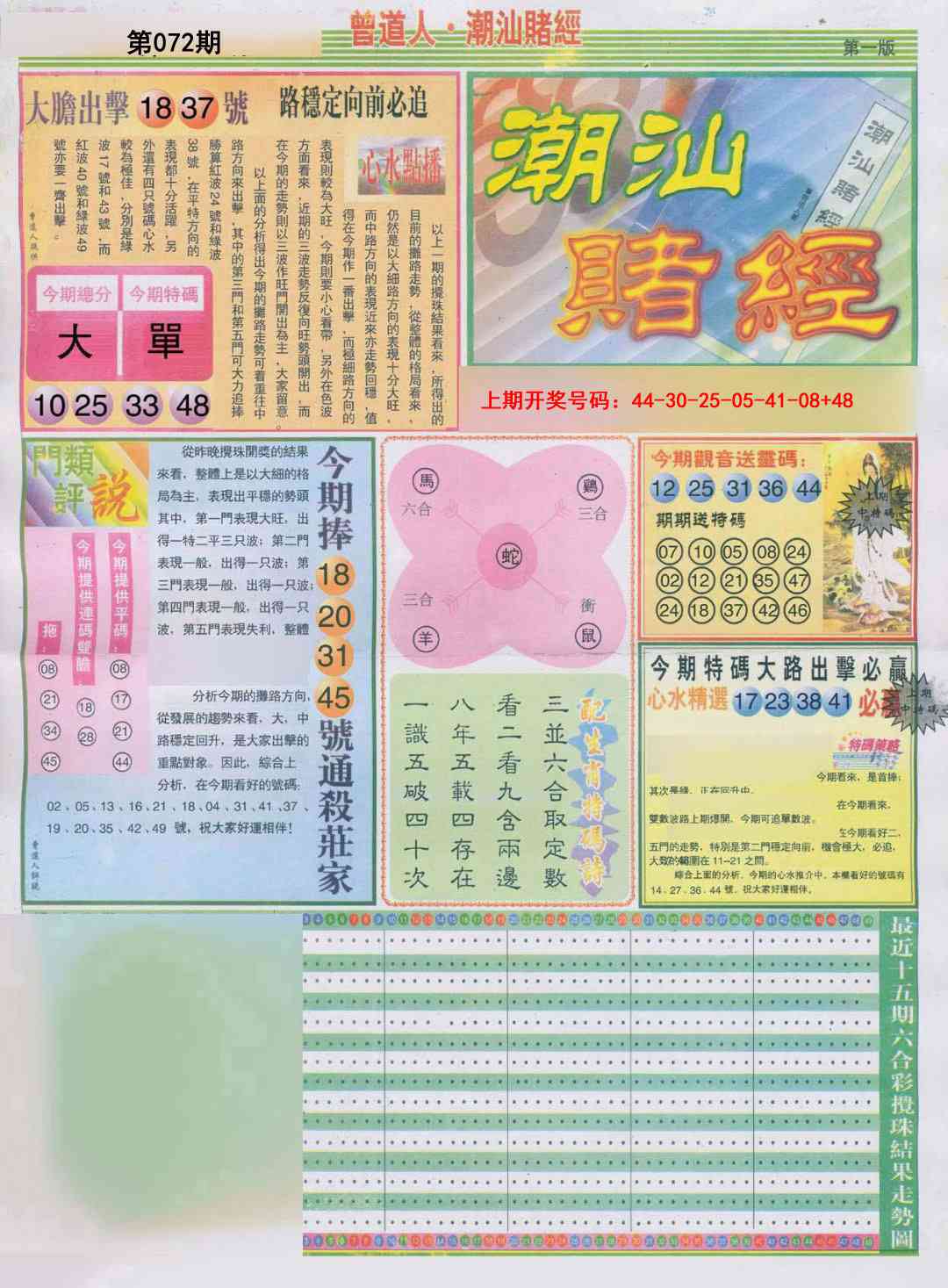 072期潮汕赌经A[图]