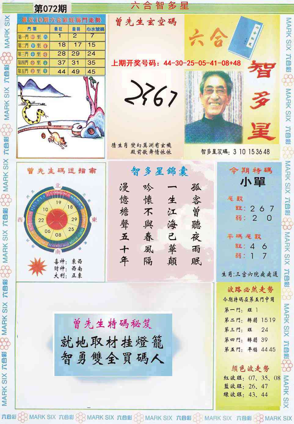 072期六合智多星[图]