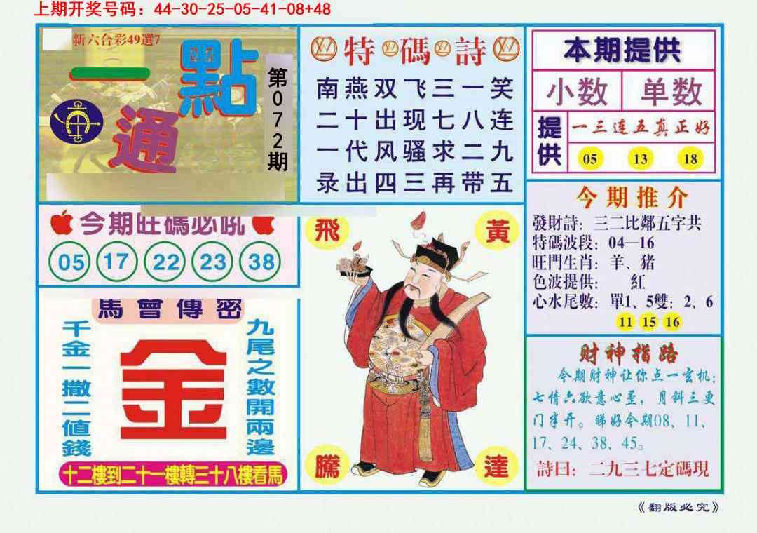 072期一点通[图]