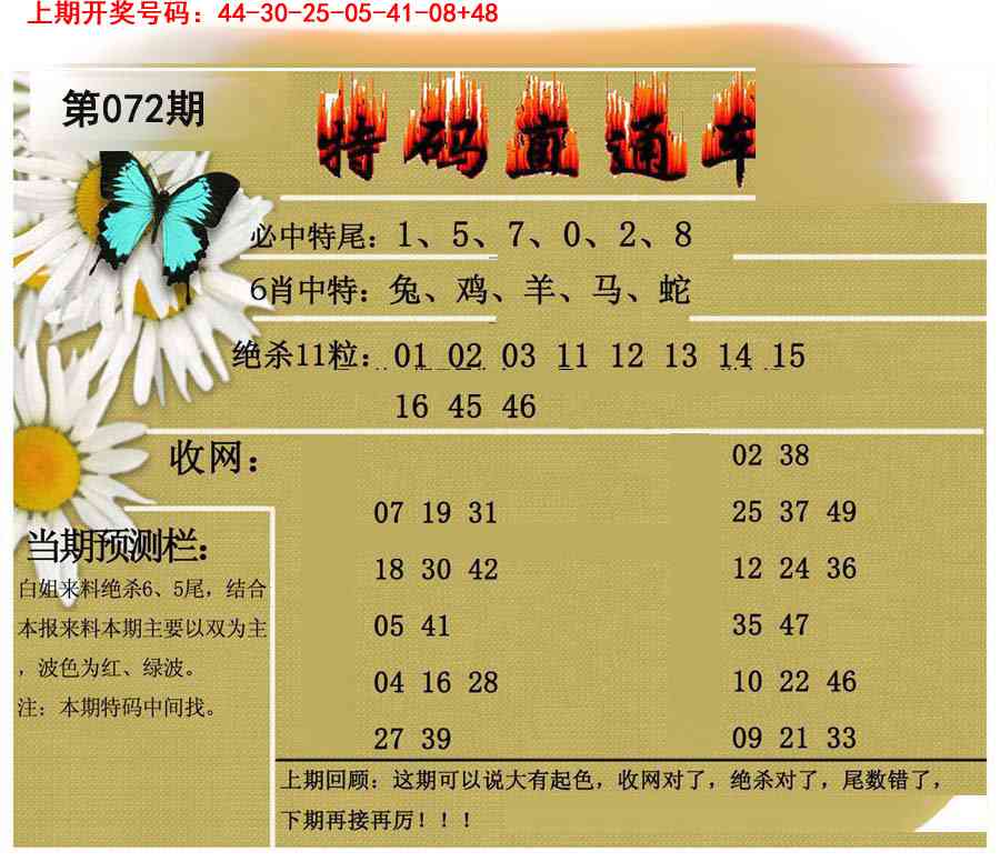072期特码直通车[图]