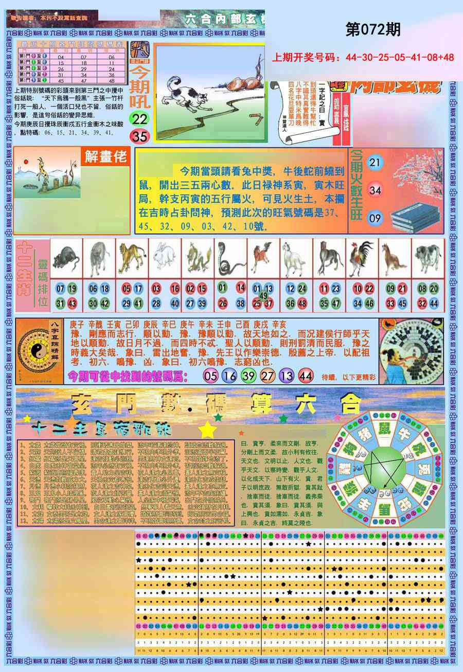 072期(新版)内部玄机A[图]