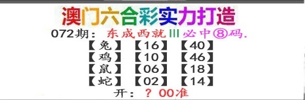 072期东成西就[图]